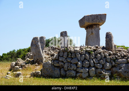 Taula, talati de dalt, MAO, Menorca, Spagna Foto Stock