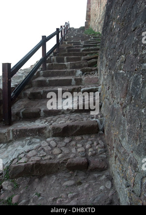 Scale esterne al 'Hochburg Emmendingen' nella Germania meridionale Foto Stock