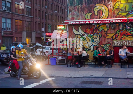 Pedros Spagnolo messicano ristorante in DUMBO Foto Stock