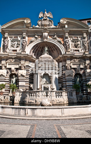 Fontana, Villa d'Este, Tivoli, Lazio, Italia Foto Stock