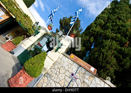 Museo di Palazzo Achilleion a Corfù. Foto Stock