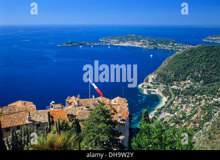 Eze, Cote d'Azur, Provenza, Francia Foto Stock