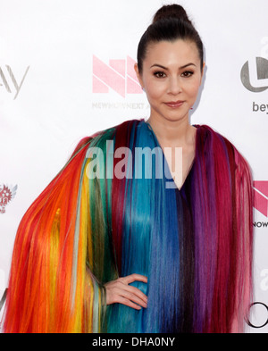 Cina Chow del logo '2012' NewNowNext Awards tenutosi a Avalon Hollywood, California - 05.04.12 Foto Stock