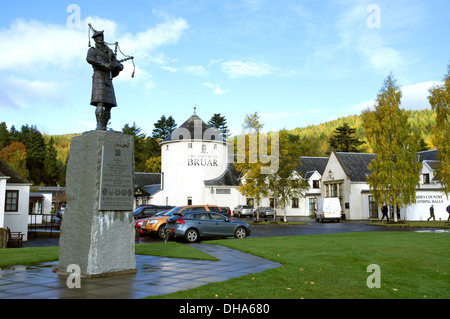 La cinquantunesima Highland Division Memorial presso la casa di Bruar, vicino a Blair Atholl, Perthshire Scozia UK Foto Stock