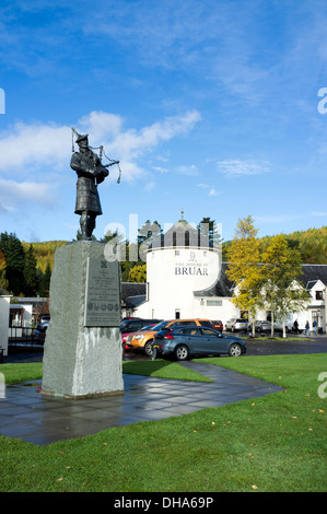 La cinquantunesima Highland Division Memorial presso la casa di Bruar, vicino a Blair Atholl, Perthshire Scozia UK Foto Stock