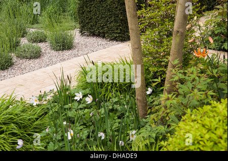 Chelsea Flower Show 2013, Laurent Perrier garden, Designer Ulf Nordfjell. Gold Award Foto Stock