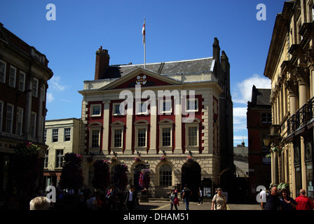 Il Mansion House a St Helen's Square York. Foto Stock