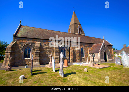 St Ouen la chiesa di St. Ouen, Jersey, Isole del Canale Foto Stock