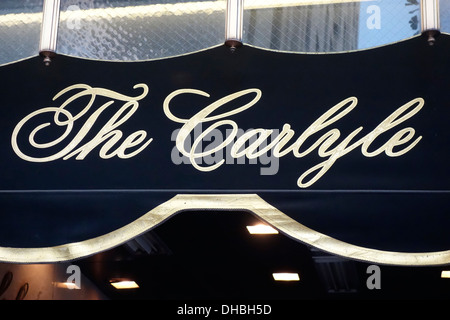 Il Carlyle hotel di New York City Foto Stock