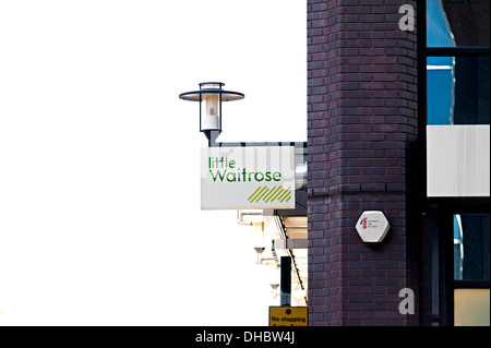 Little waitrose store Birmingham il negozio di drogheria snow hill Foto Stock