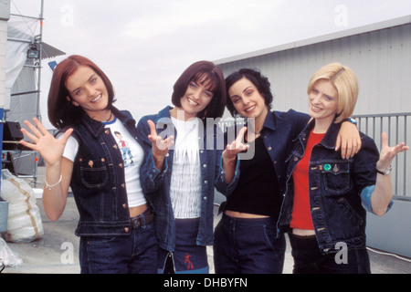 BEWITCHED ragazza irlandese gruppo nel 1999. Foto Stock