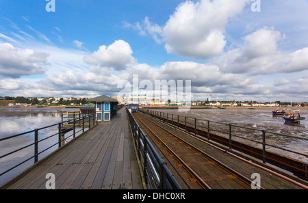 12/10/2013 Southend Pier e Southend Town Center. Southend-On-Mare, Essex, Inghilterra, Regno Unito Foto Stock