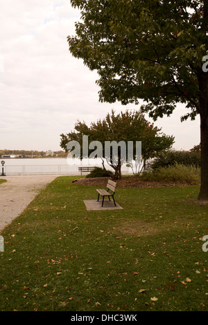 Windsor Ontario Canada Detroit Riverside Park Foto Stock