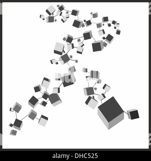 Design cerchio colorato. Foto Stock