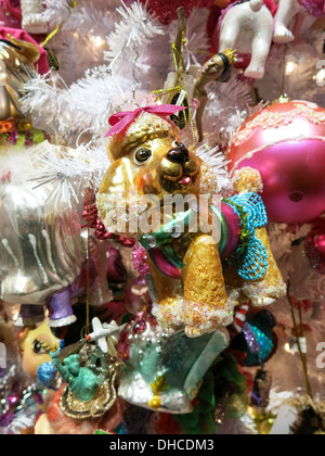 Macy's Flagship Department Store, schermi di Natale, NYC Foto Stock