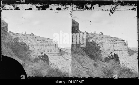 Pareti di roccia del Castello. Summit County, Utah 517341 Foto Stock