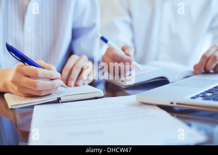 Meeting aziendali Foto Stock