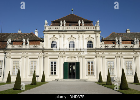 Abbassare Belvedere di Vienna Foto Stock