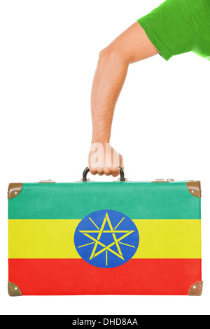 L'Etiopia bandiera Foto Stock