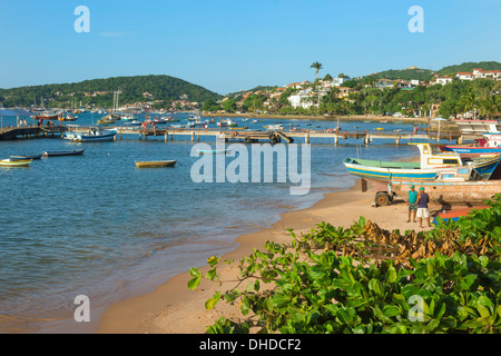 Praia da Armacao, Buzios, Stato di Rio de Janeiro, Brasile Foto Stock