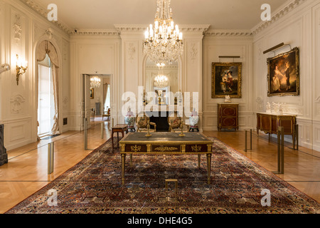 L'interno della bella Huntington Galleria d'Arte presso la Biblioteca di Huntington e Giardini Botanici di San Marino, CA. Foto Stock