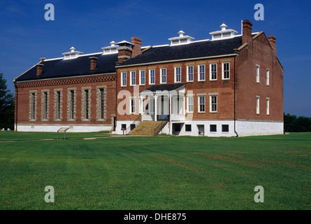 Secondo Fort Smith Visitor Center, Fort Smith National Historic Site, Arkansas Foto Stock