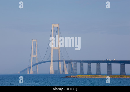 Ponte Nyborg-Korsor, Korsor, Danimarca Meridionale, Danimarca, Scandinavia, Europa Foto Stock