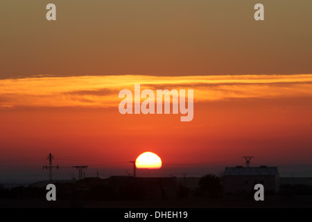 Sunrise in Murcia Foto Stock