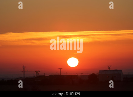 Sunrise in Murcia Foto Stock