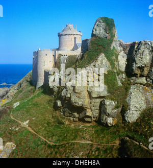 Fort La Latte, Costa Smeralda, Bretagna, Francia Foto Stock