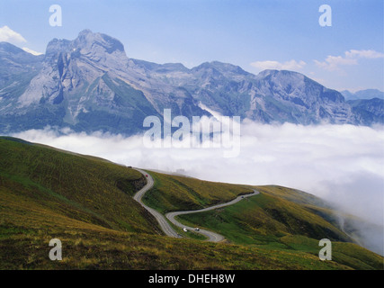 Col d'Aubisque, Pirenei Atlantiques, Aquitaine, Francia Foto Stock