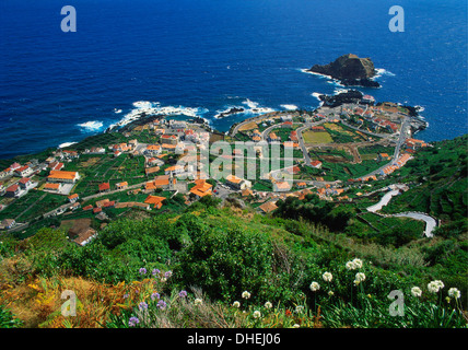 Porto Moniz, Madeira, Portogallo Foto Stock
