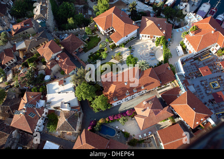 Kaleici, il quartiere storico di Antalya, Turchia Foto Stock