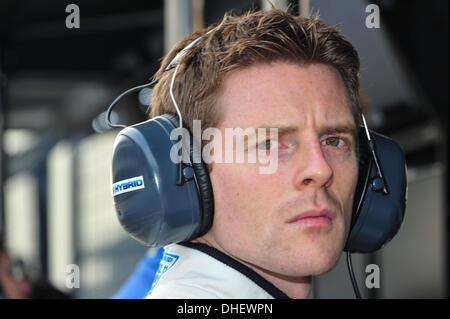 Shanghai, Cina. 08 Nov, 2013. WEC 6 Ore Endurance race. Prove libere e qualifiche il giorno. #8 TOYOTA RACING (JAP) TOYOTA TS030 IBRIDO ANTHONY DAVIDSON (GBR) Credito: Azione Sport Plus/Alamy Live News Foto Stock