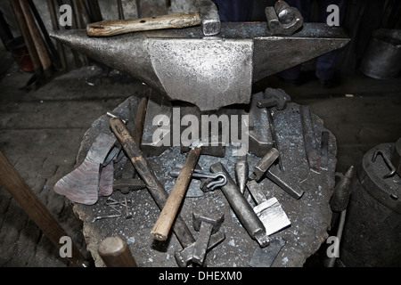 Strumenti di fabbro Foto Stock