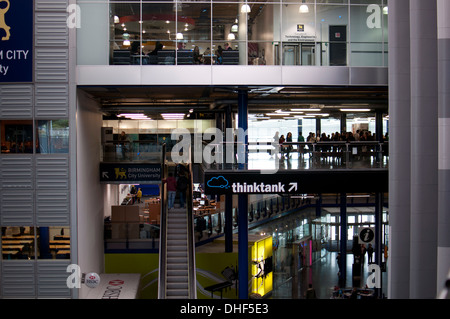 Millennium Point interno, Birmingham, Regno Unito Foto Stock