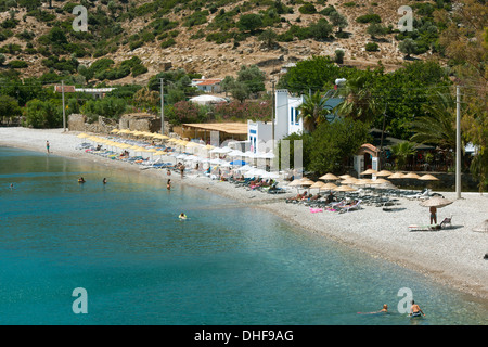 Asien, Türkei, Provinz Mugla, Datca, Kargi-Strand Foto Stock