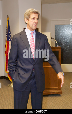 Massachusetts il Senatore John Kerry parlando in 2006. Foto Stock