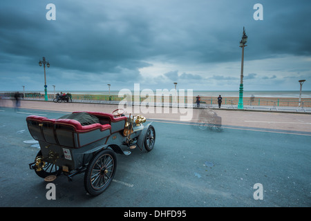 Londra a Brighton Veteran Car Run, Brighton East Sussex, Inghilterra. Foto Stock