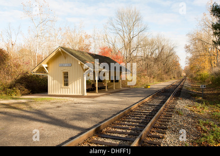 Indigo stazione Lago Foto Stock