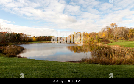 Lago di Indigo Foto Stock