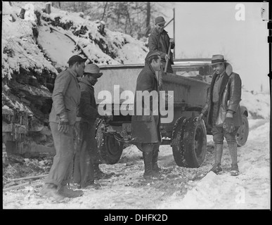 Scott's Run, West Virginia. (Disoccupati minatori.) 518408 Foto Stock