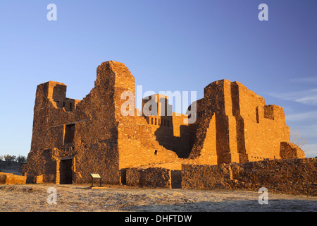 Chiesa a Quarai (circa 1600s), Salinas Pueblo Missions National Monument, Nuovo Messico USA Foto Stock