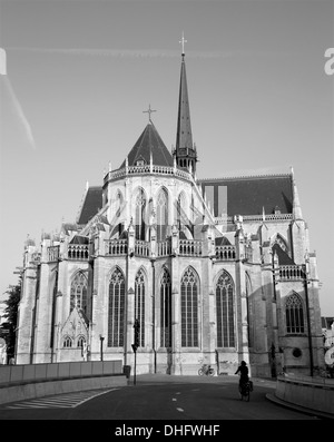 Leuven - Peters cattedrale gotica del sud-est nel settembre 3, 2013 a Leuven, in Belgio. Foto Stock