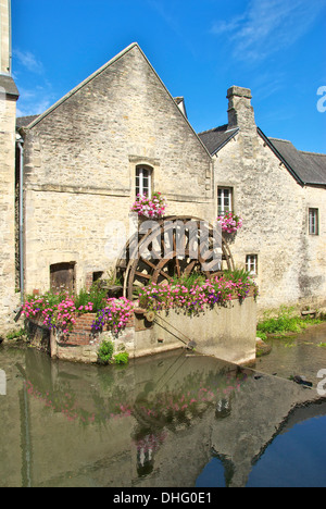 Bayeux ruota ad acqua Foto Stock