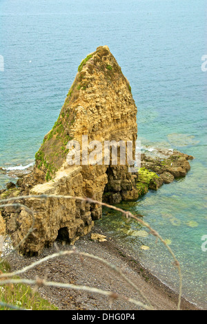 D giorno Pointe du Hoc Foto Stock
