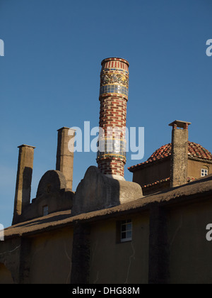 Ceramiche di Moravian e Museo Tileworks, DOYLESTOWN, PA, Stati Uniti d'America Foto Stock