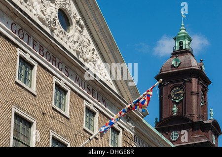 A Göteborg City Museum e la chiesa tedesca. Göteborg, Svezia Foto Stock