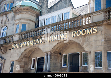 Philharmonic Sale da pranzo Liverpool Regno Unito Bagni Gold Foto Stock