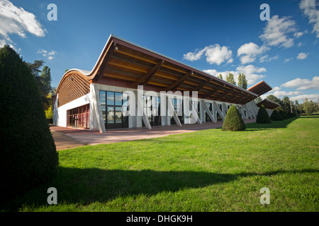 La Vichy "Palazzo del Lago': una sala polivalente tipico degli anni sessanta (Francia). A Vichy, la salle du Palais du Lac. Foto Stock